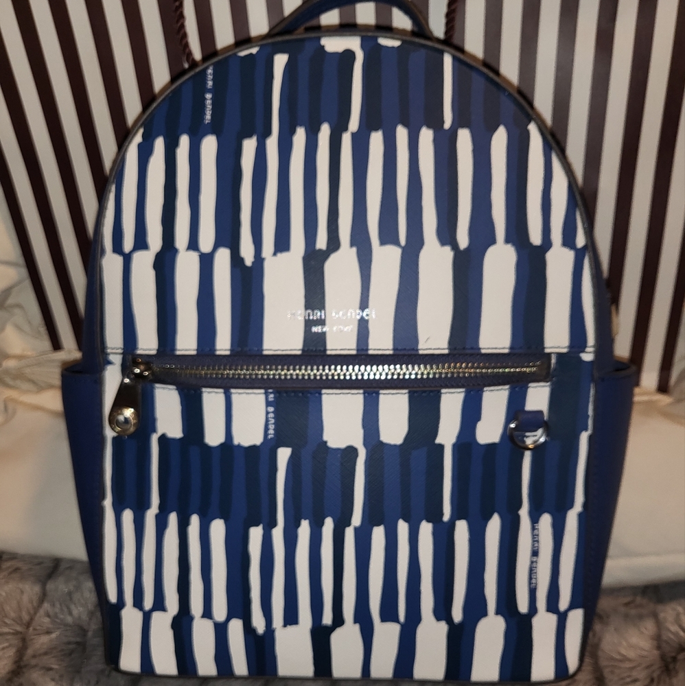 Henri Bendel West 57th Leather Backpack